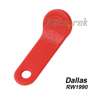 Bezkontaktní čip 104 - červená - Dallas - RW1990